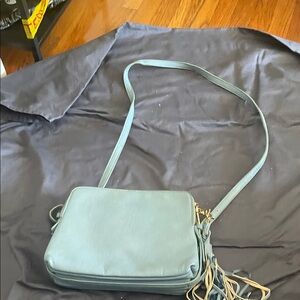 Elegant Blue Crossbody Bag